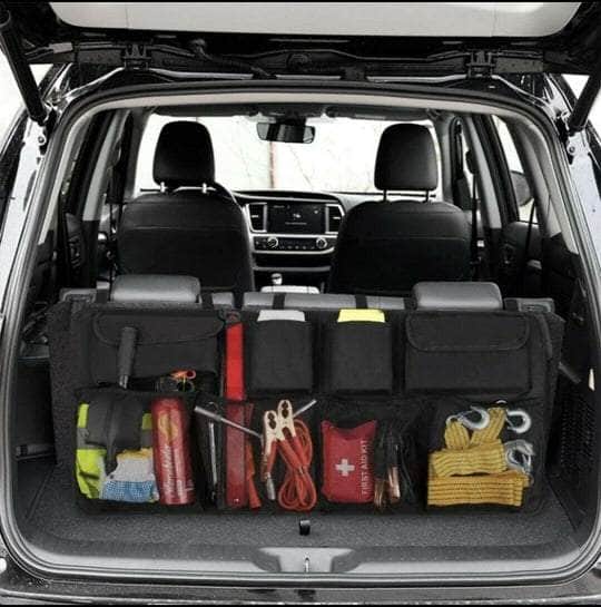 Car Seat Back Organizer Pouch Suv Trunk Storage