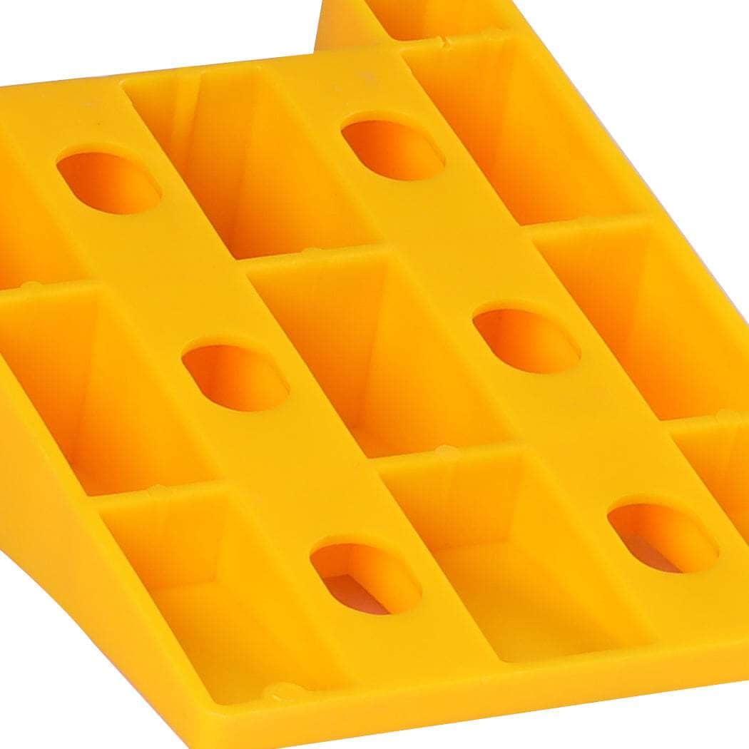 Caravan Levelling Ramps Wheel Chocks Kit