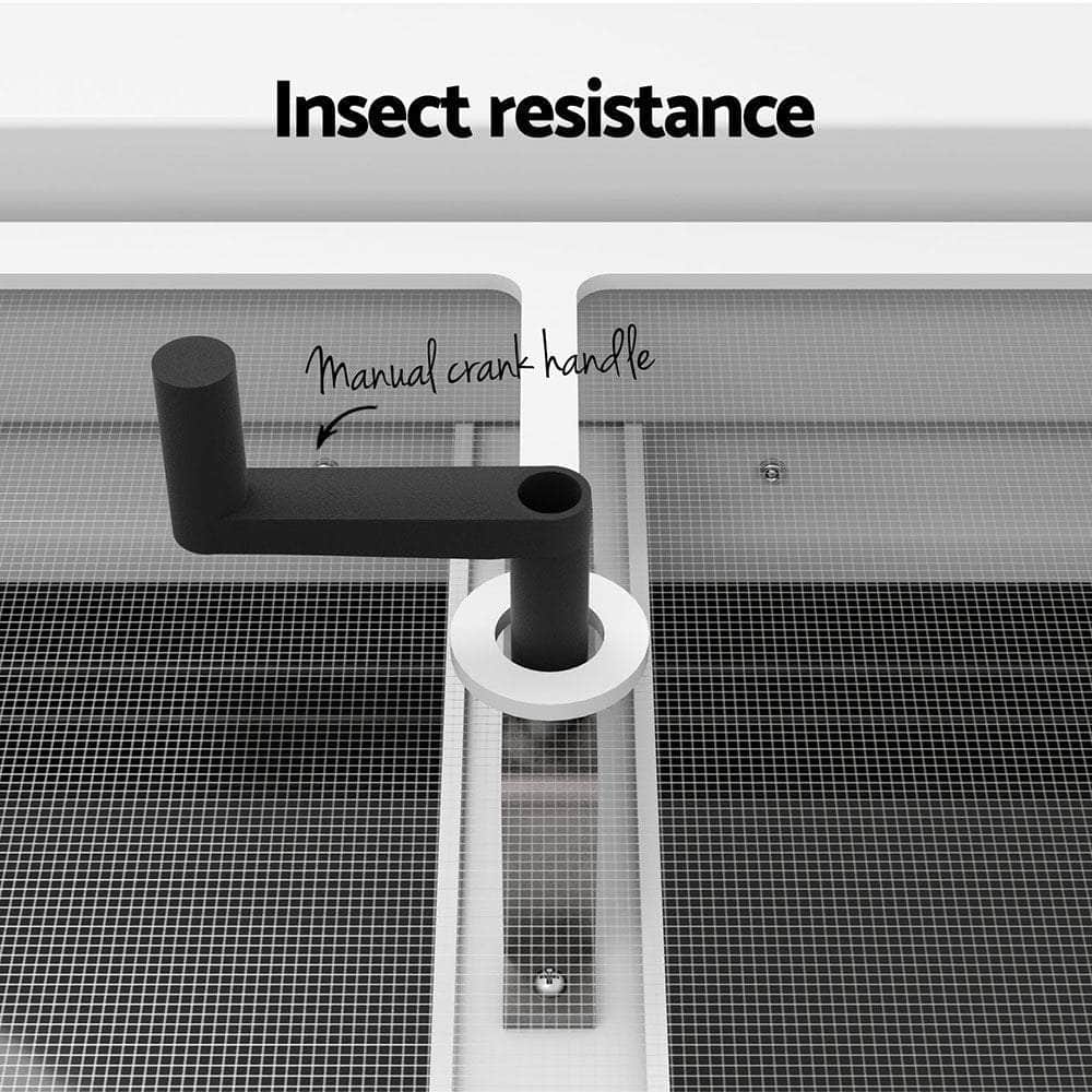 Caravan Roof Vent Hatch Black/White