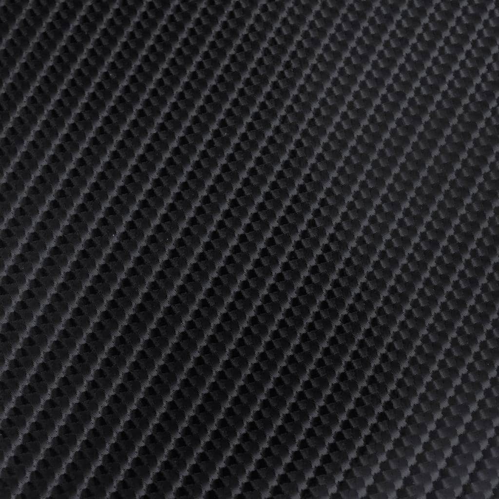 Carbon Fiber Vinyl Car Fil 4D Black  M