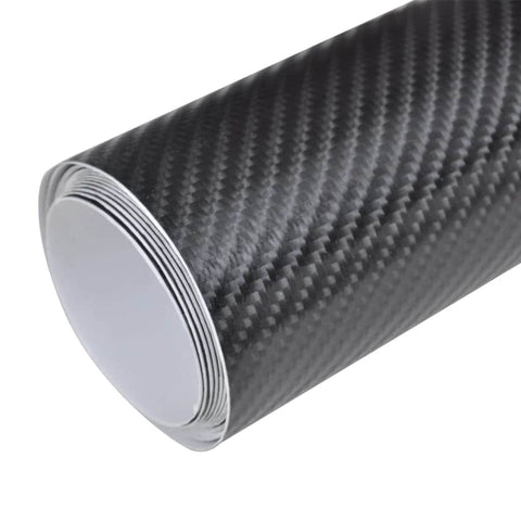 Carbon Fiber Vinyl Car Fil 4D Black  M