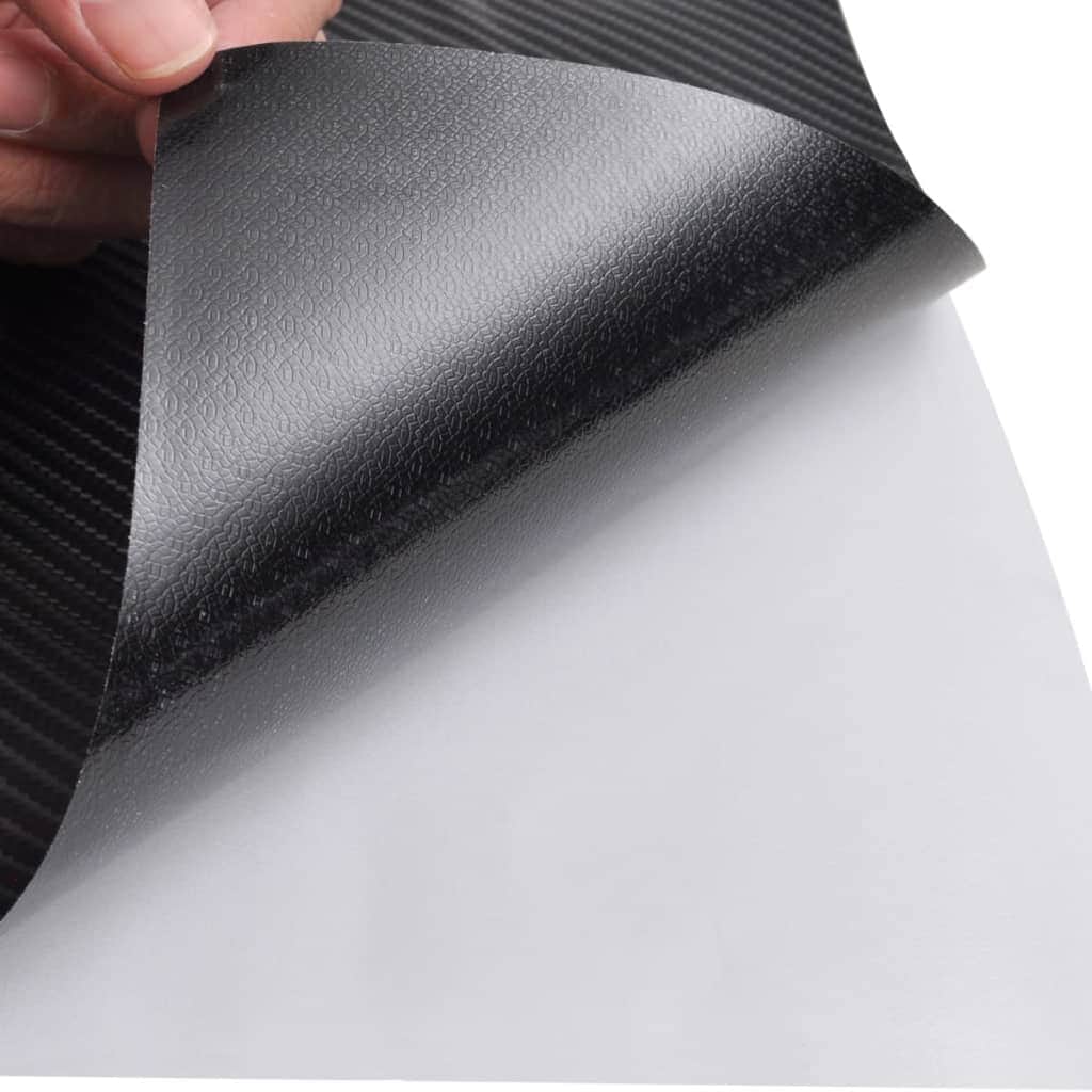 Carbon Fiber Vinyl Car Fil 4D Black  M