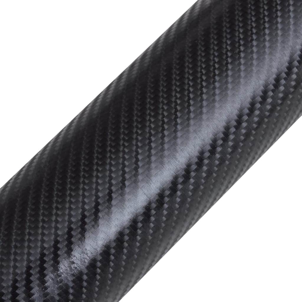 Carbon Fiber Vinyl Car Fil 4D Black  M