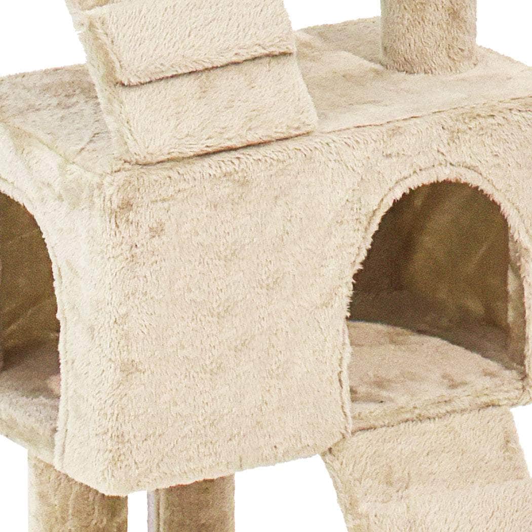 Cat Tree Scratching Post Scratcher Beige