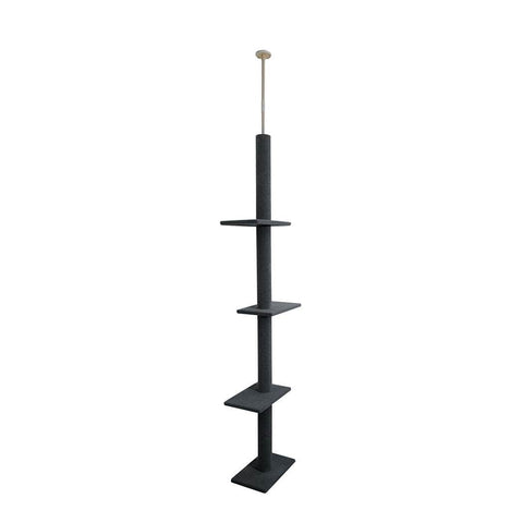 Cat Tree Tower Scratching Post Grey