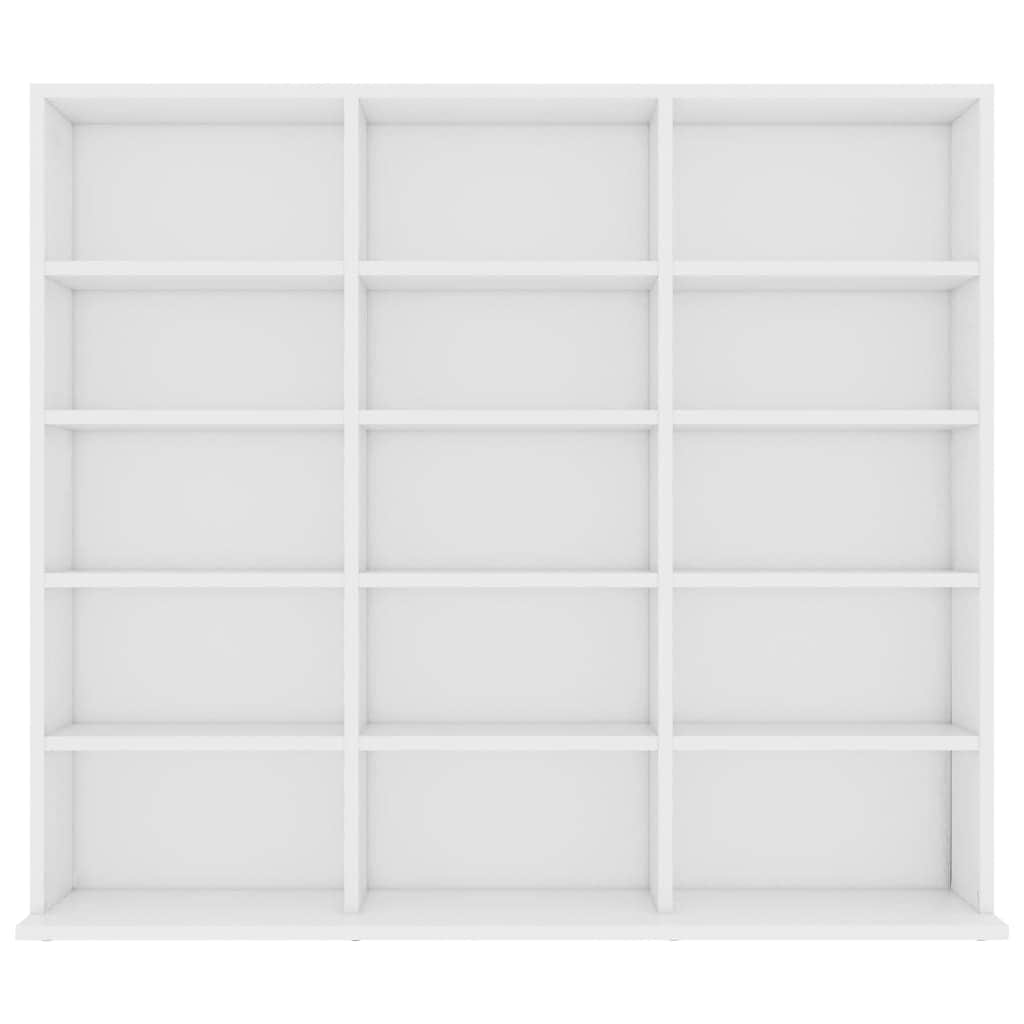 CD Cabinet White Chipboard