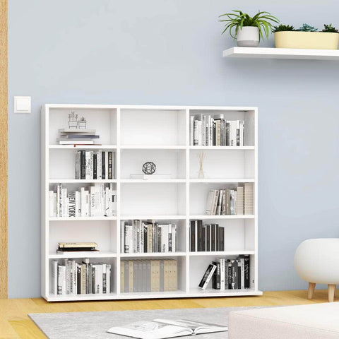 CD Cabinet White Chipboard