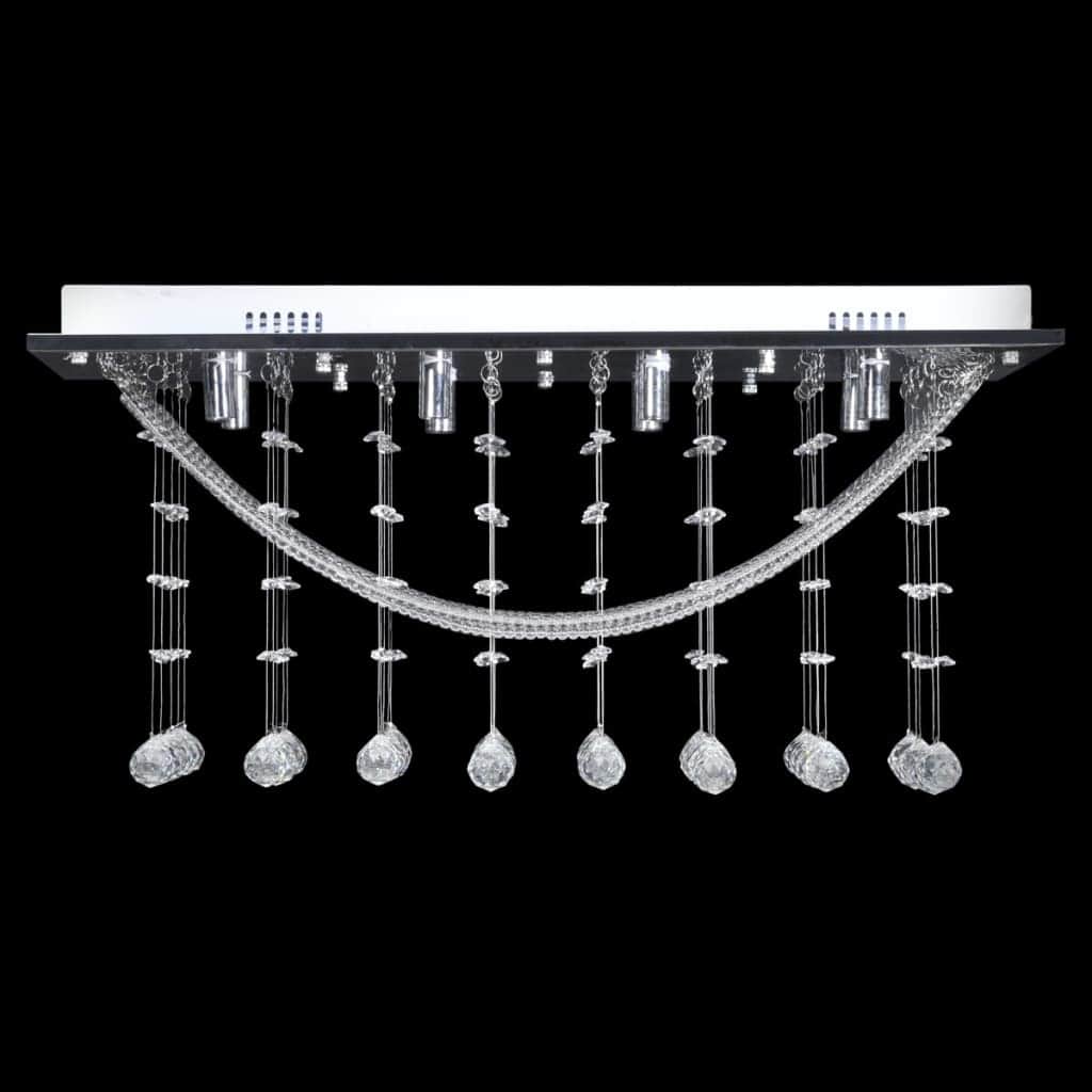Ceiling Lap with Glittering Glass Crystal Beads G9
