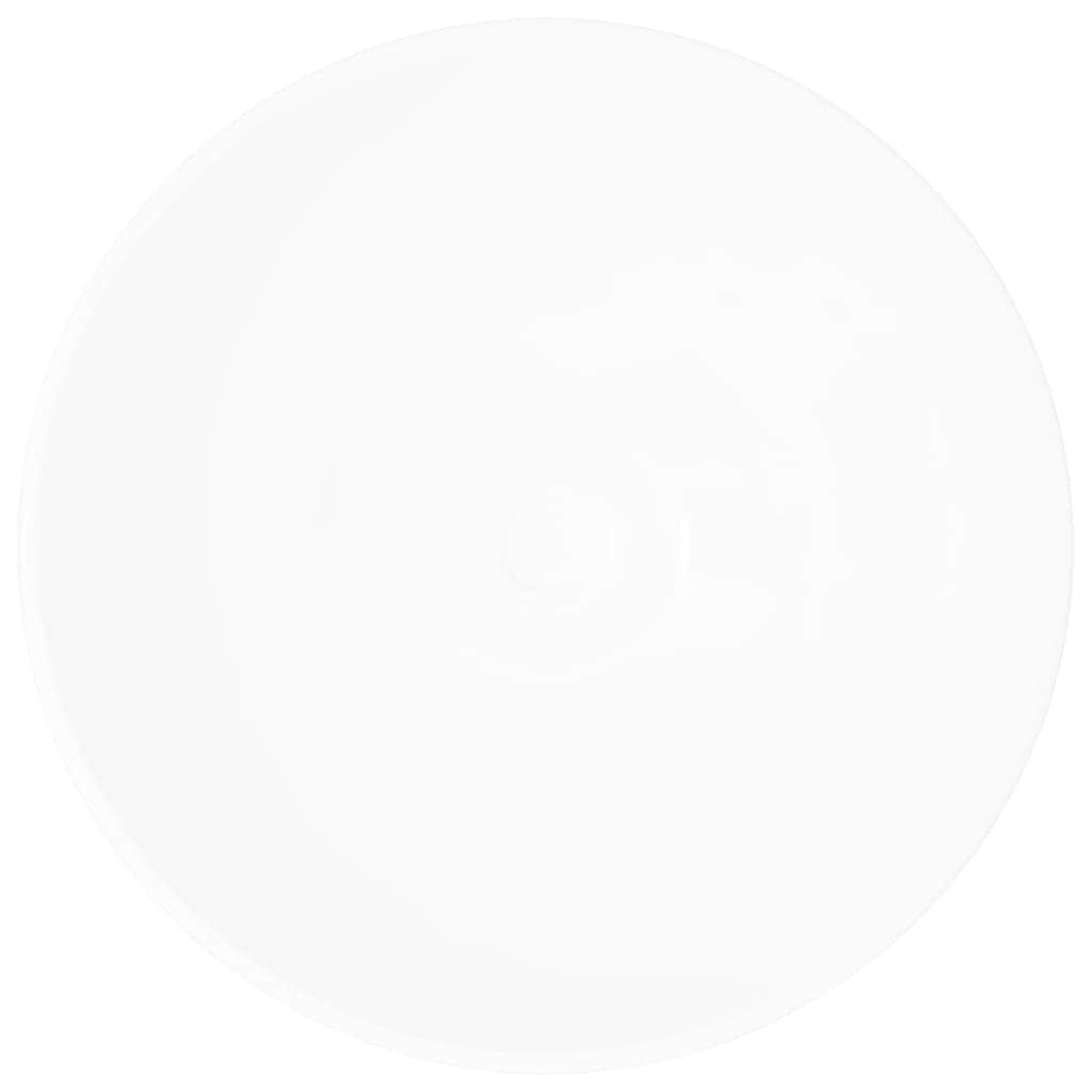Ceramic Bathroom Sink Basin White Round