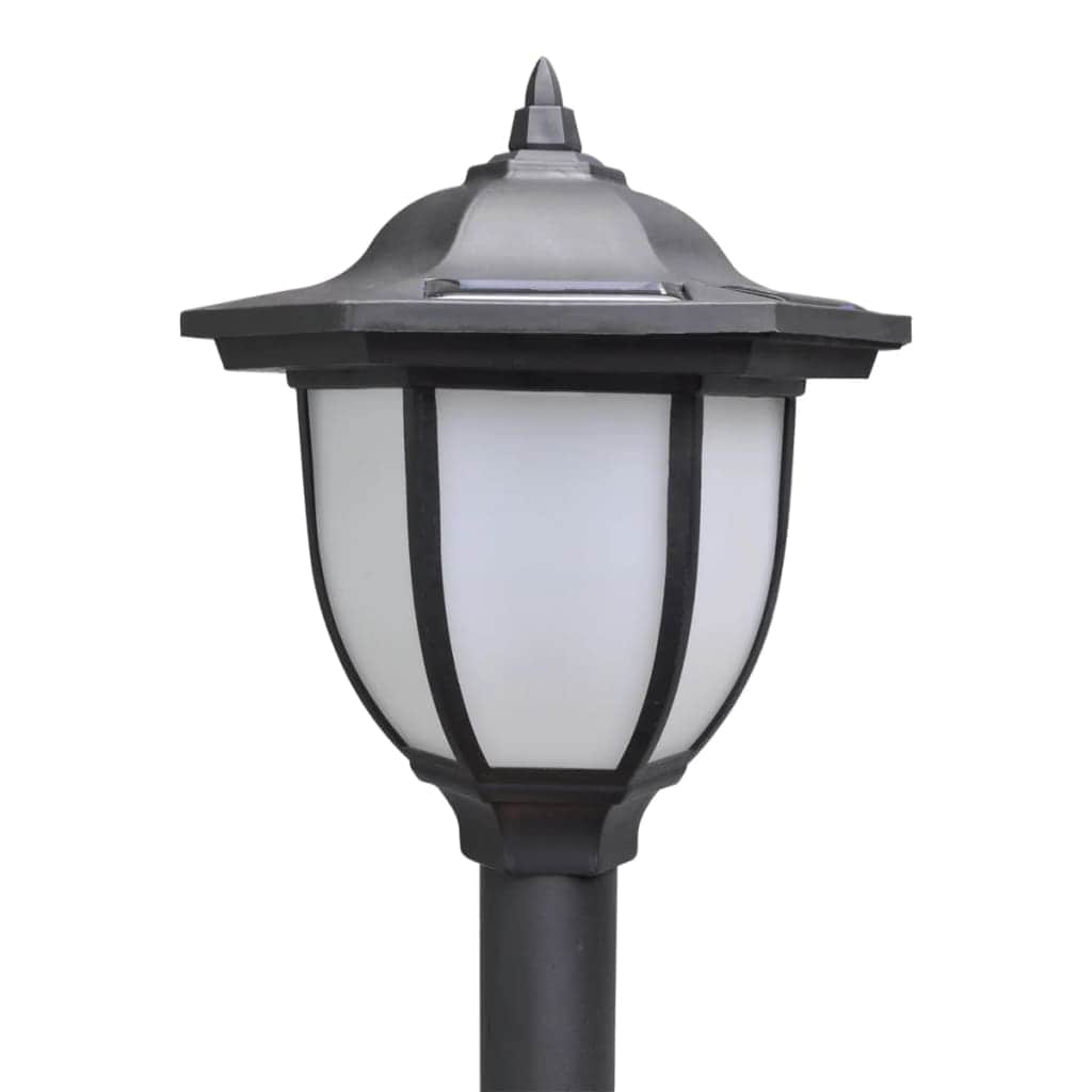 Chain Fence with Solar Lights Two LED Lamps Two Poles - Simple deals