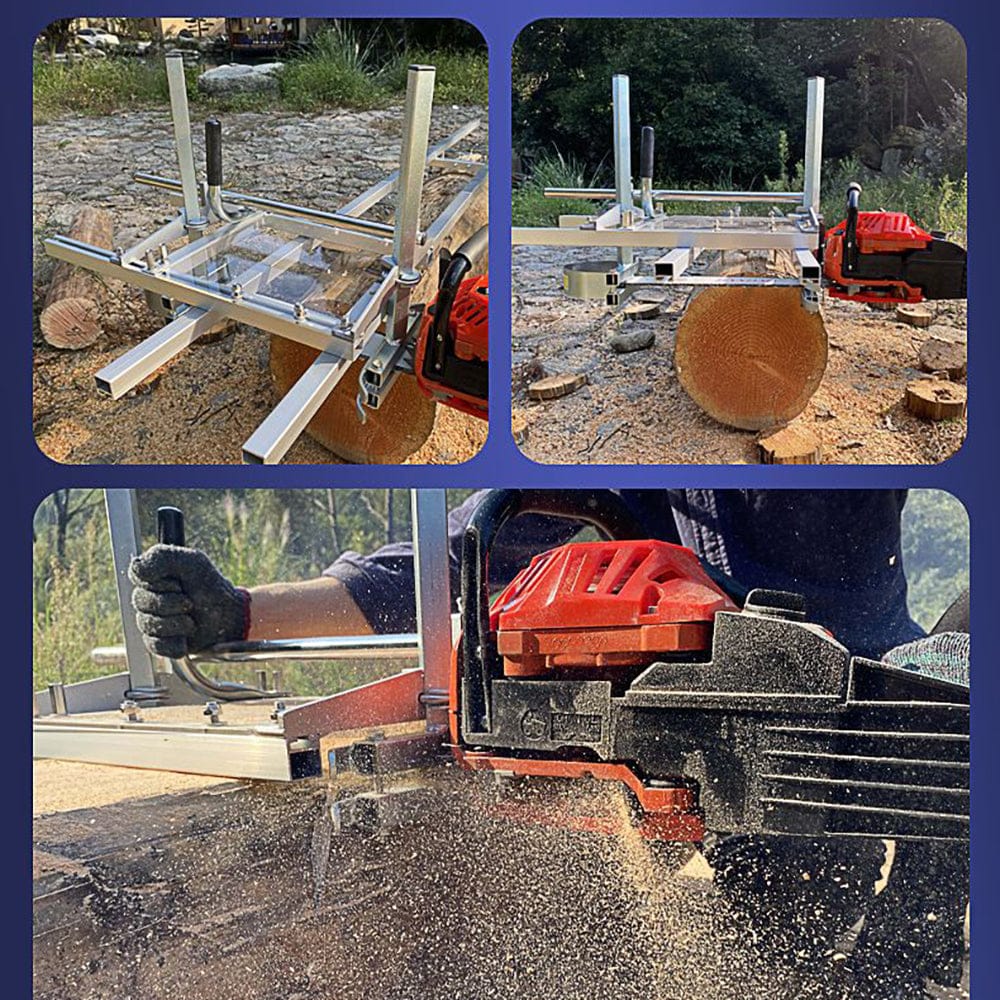 Chainsaw Mill For Saws 14"-36" Bar Furniture Making Wood Cutting Aluminum Steel | Power Saws - photo 13