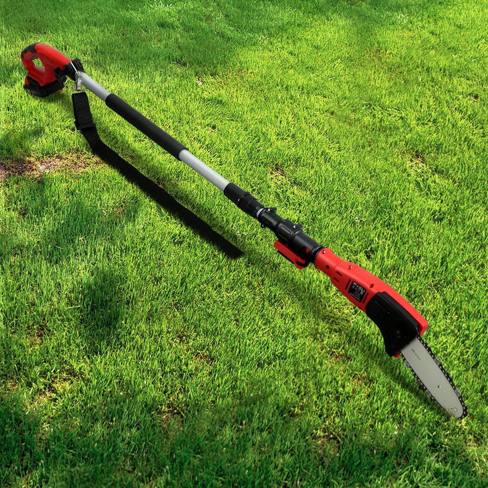 Chainsaw Cordless Pole Chain Saw 20V 8Inch Pruner Battery 2.7M Long Reach with Chainsaws - photo 8