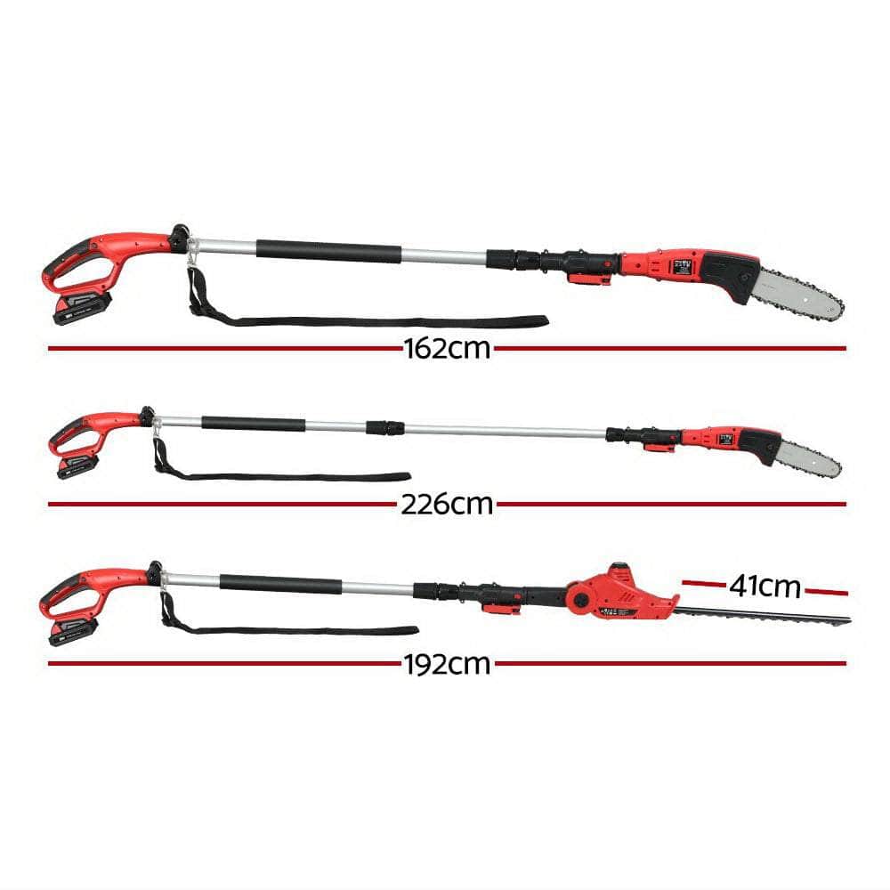 Chainsaw Trimmer Cordless Pole Chain Saw 20V 8inch Battery
