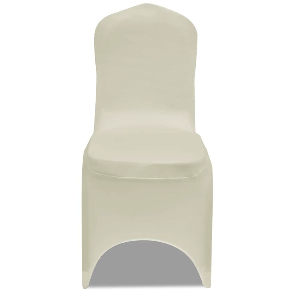 Chair Cover Stretch Cream 6 pcs