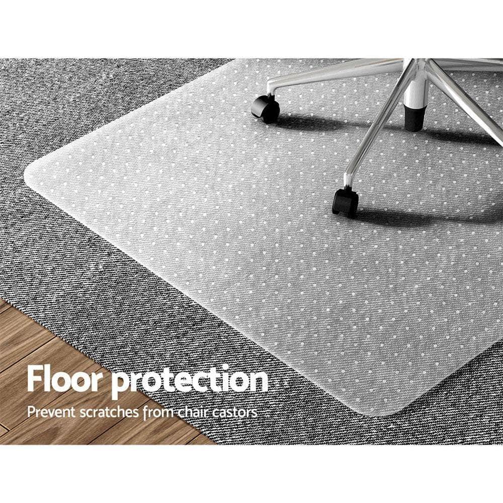 Chair Mat Carpet Floor Protectors PVC Home Office Room Mats 135x114 cm