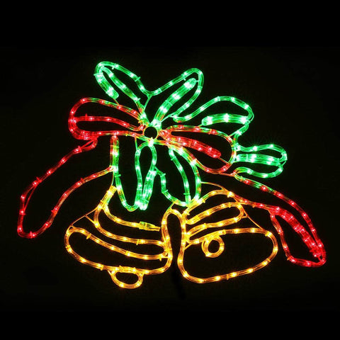 Charming Bell Glow 76cm Christmas Lights Motif LED Decoration