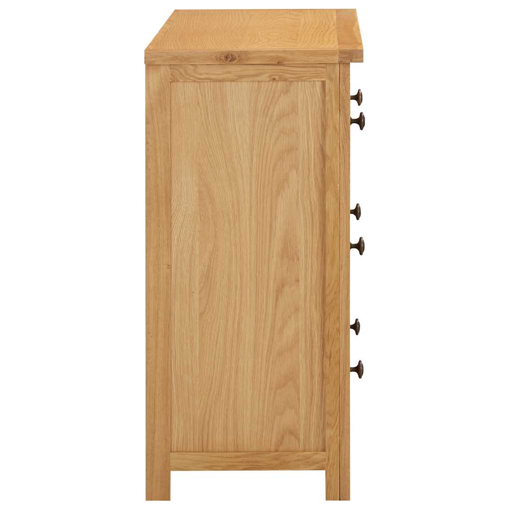Chest of Drawers 4 Drawer Solid Oak Wood Storage Cabinet Organizer
