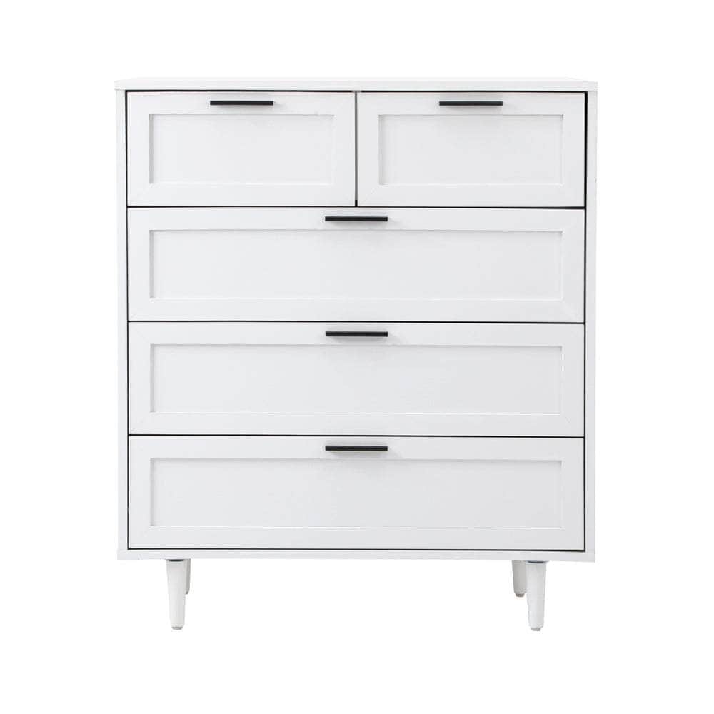 Chest of Drawers and 2 Bedside Tables Bedroom Set