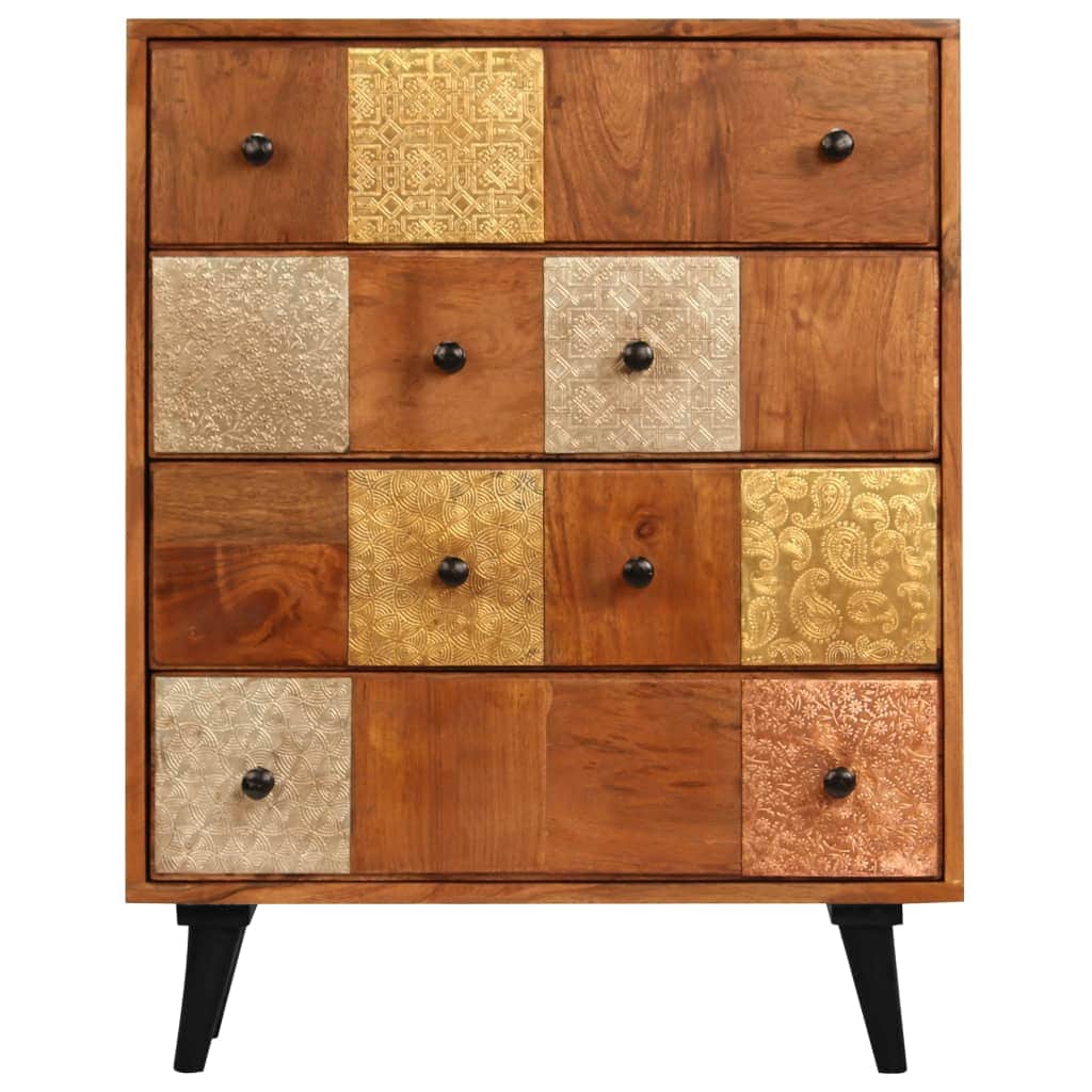 Chest of Drawers, Solid Acacia Wood