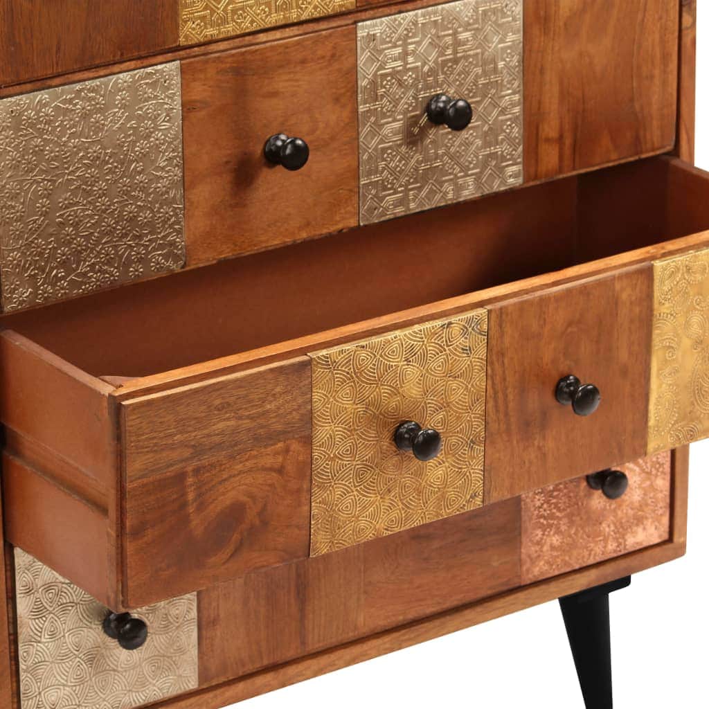 Chest of Drawers, Solid Acacia Wood