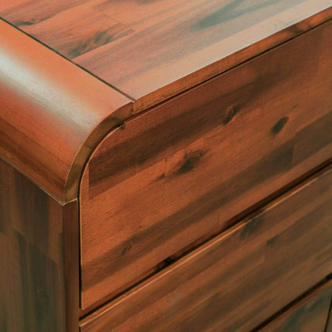 Chest of Drawers Solid Acacia Wood