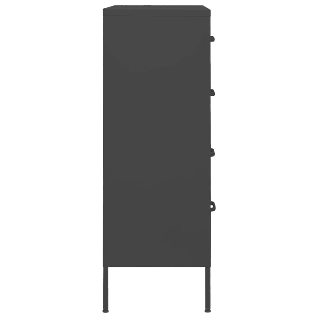 Chest of Drawers Steel Storage Cabinet Ball Bearing Runners