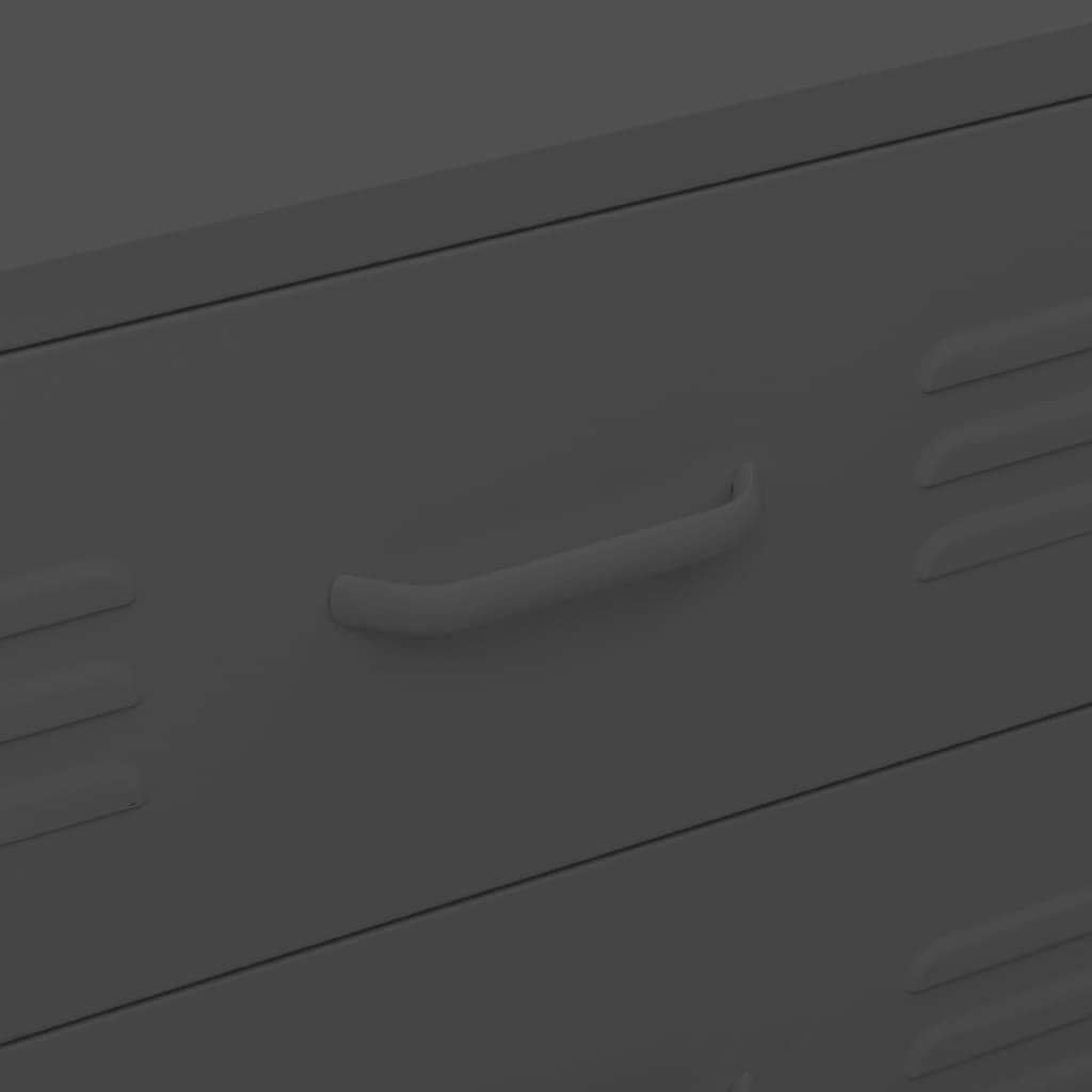 Chest of Drawers Steel Storage Cabinet Ball Bearing Runners