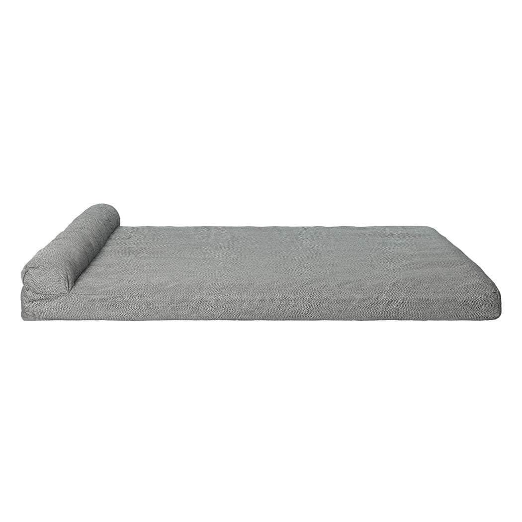 Chew-Proof Orthopedic Pet Bed (Grey)