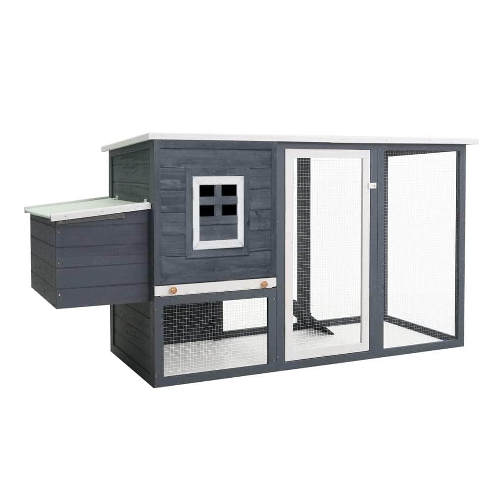 Chicken Cage Hen House-Grey