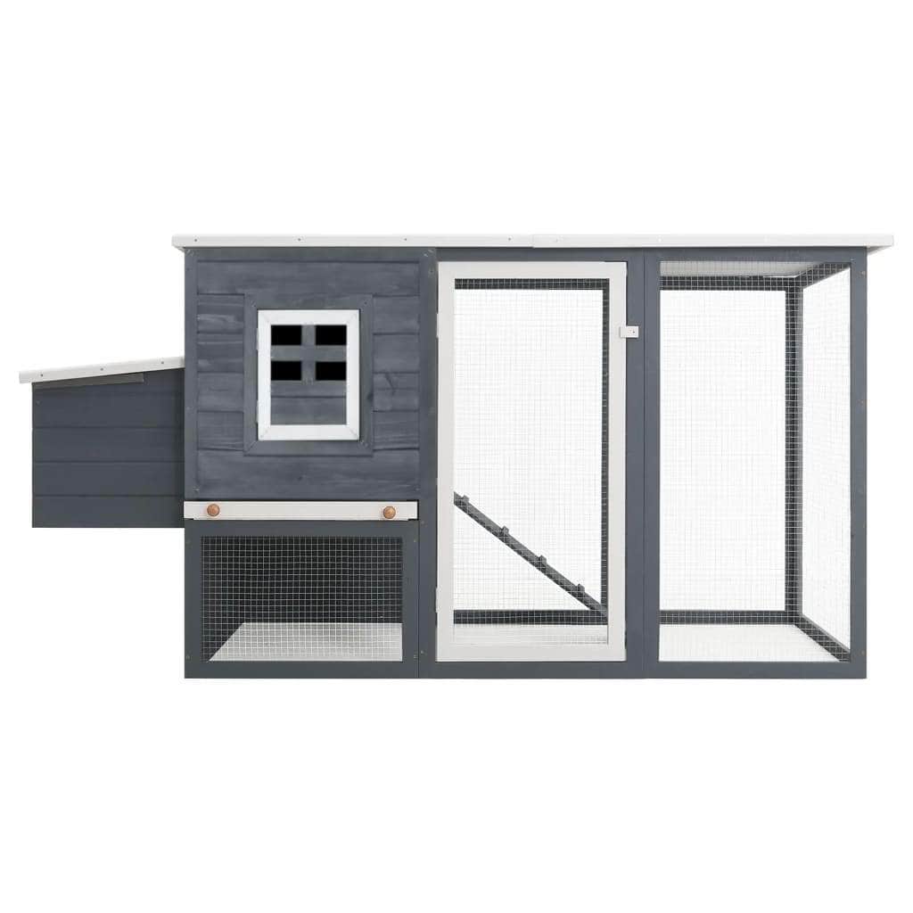 Chicken Cage Hen House-Grey