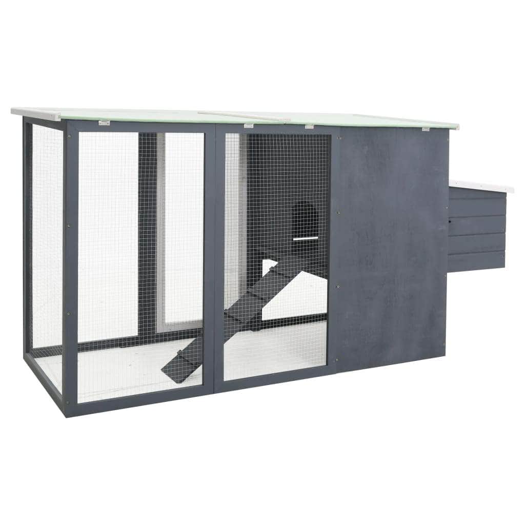 Chicken Cage Hen House-Grey