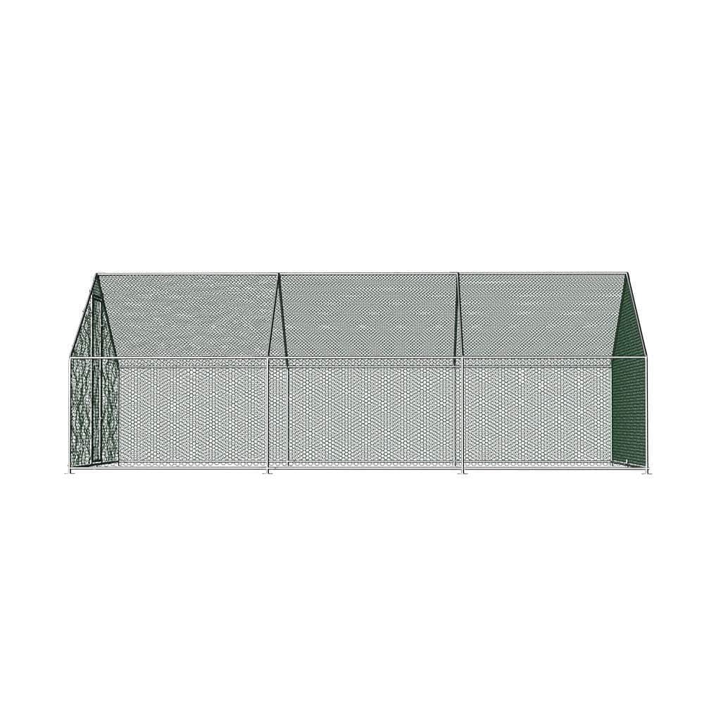 Chicken Coop Cage Run Rabbit Hutch Large Walk In Hen House Cover