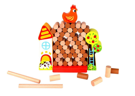 Chicken Drop Block Game - Age: 3 Years