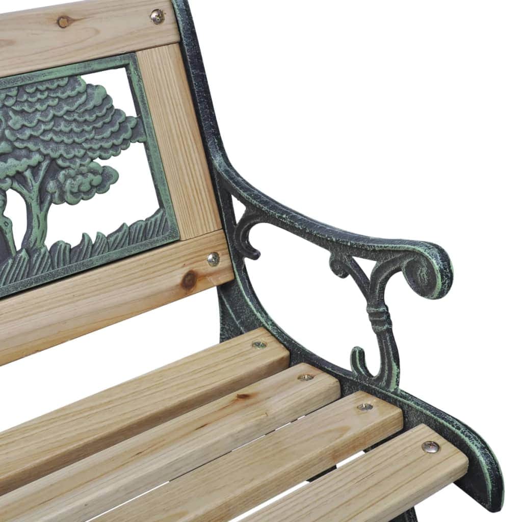 Children Garden Bench 80 cm Wood