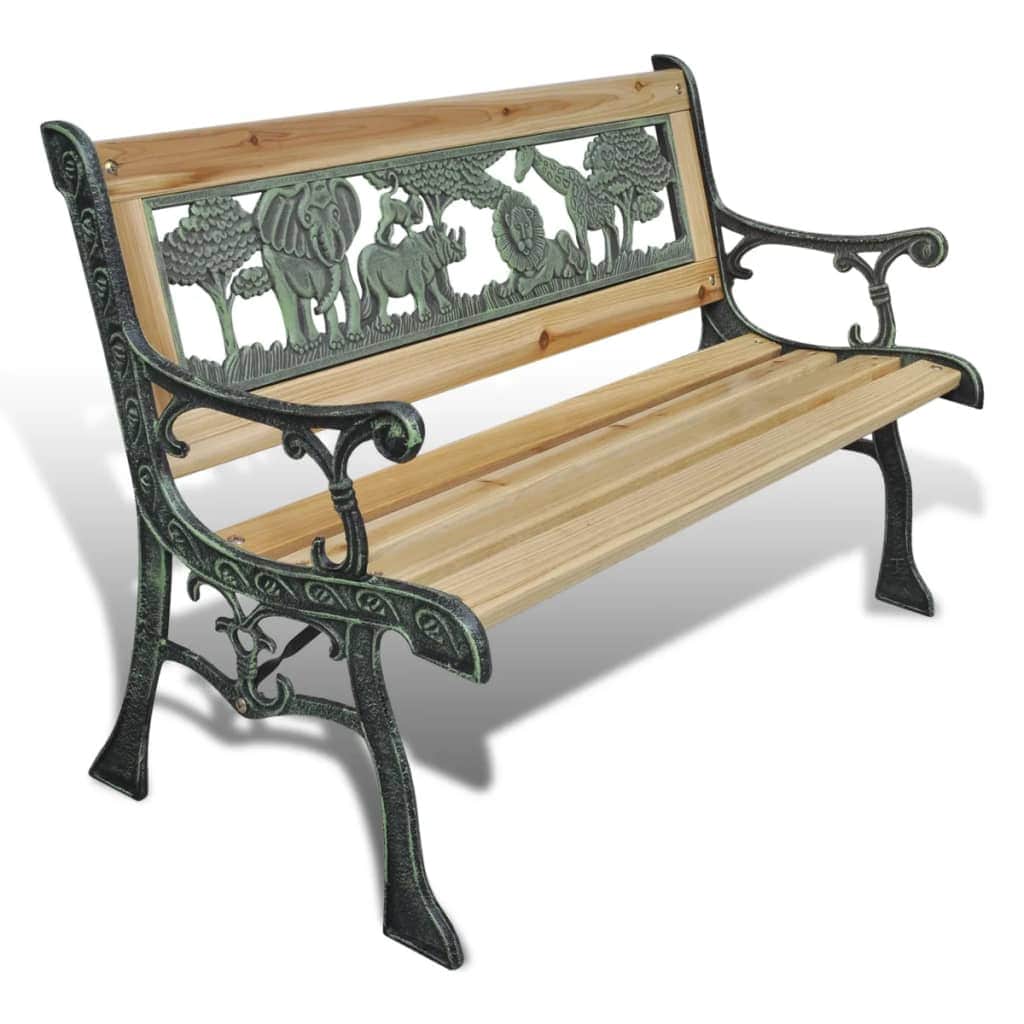 Children Garden Bench 80 cm Wood - Simple deals