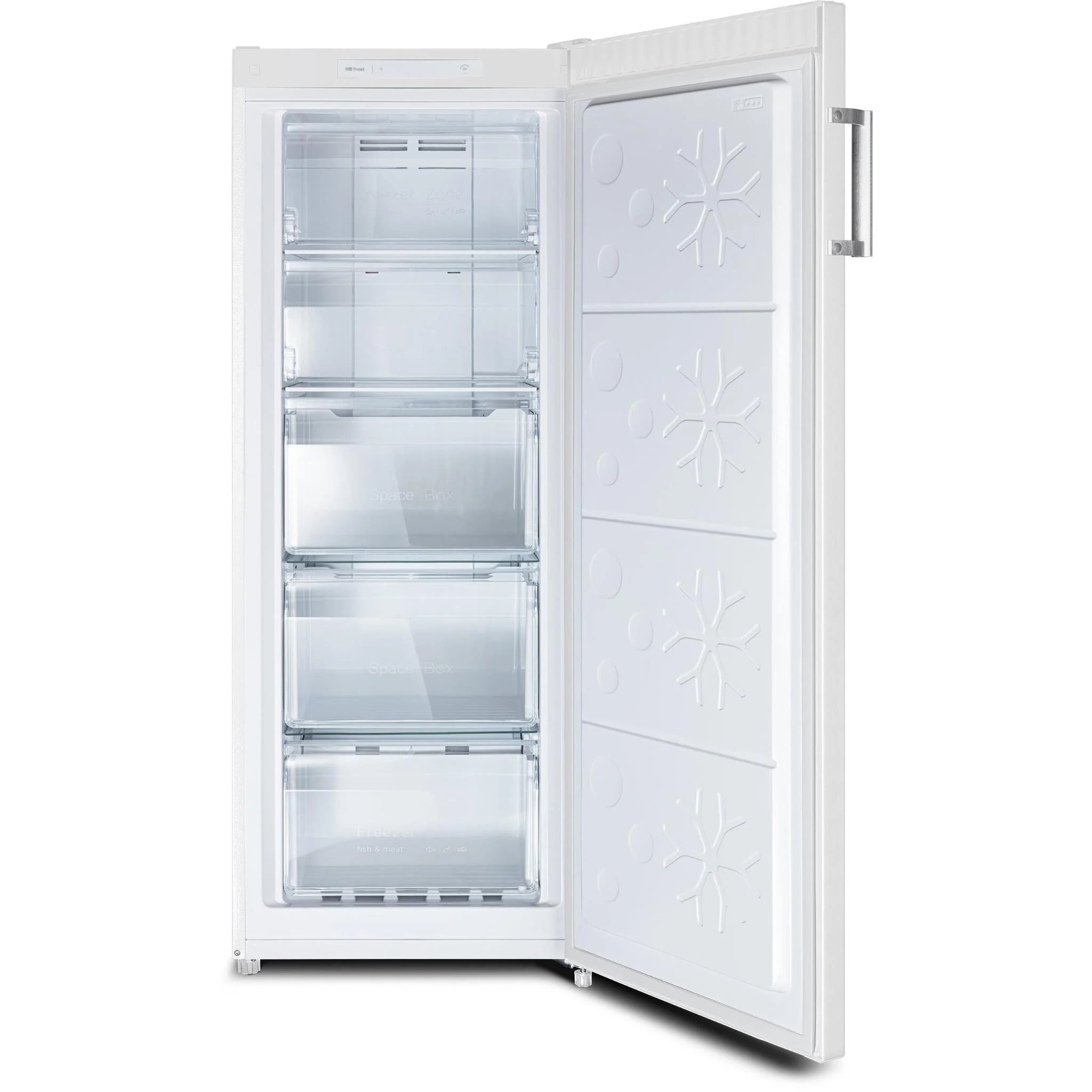 CHiQ 166L Frost-Free Upright Freezer (White)