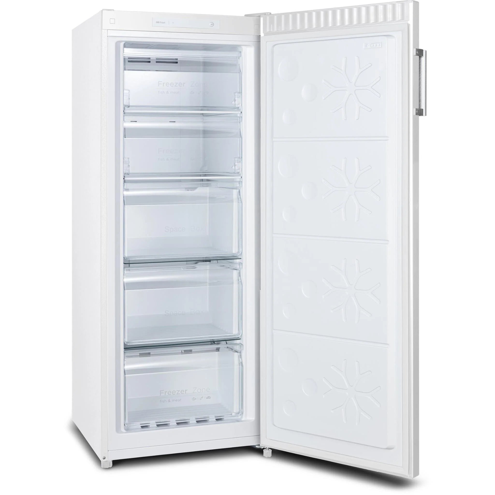 CHiQ 166L Frost-Free Upright Freezer (White)