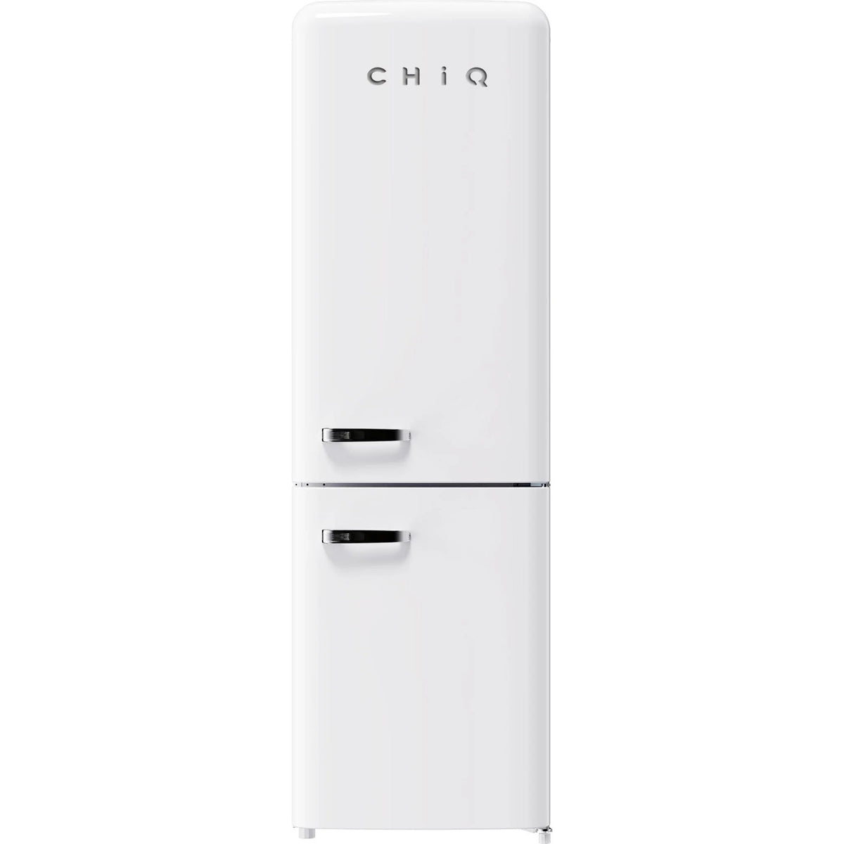 CHiQ 231L Retro Bottom Mount Fridge (White) on Afterpay ZipPay