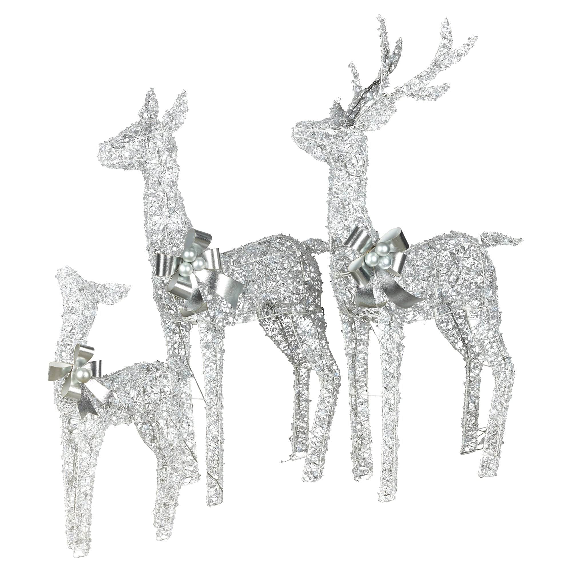 Christabelle 3-Piece Christmas Reindeer Display Set