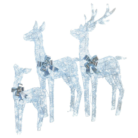 Christabelle 3-Piece Christmas Reindeer Display Set