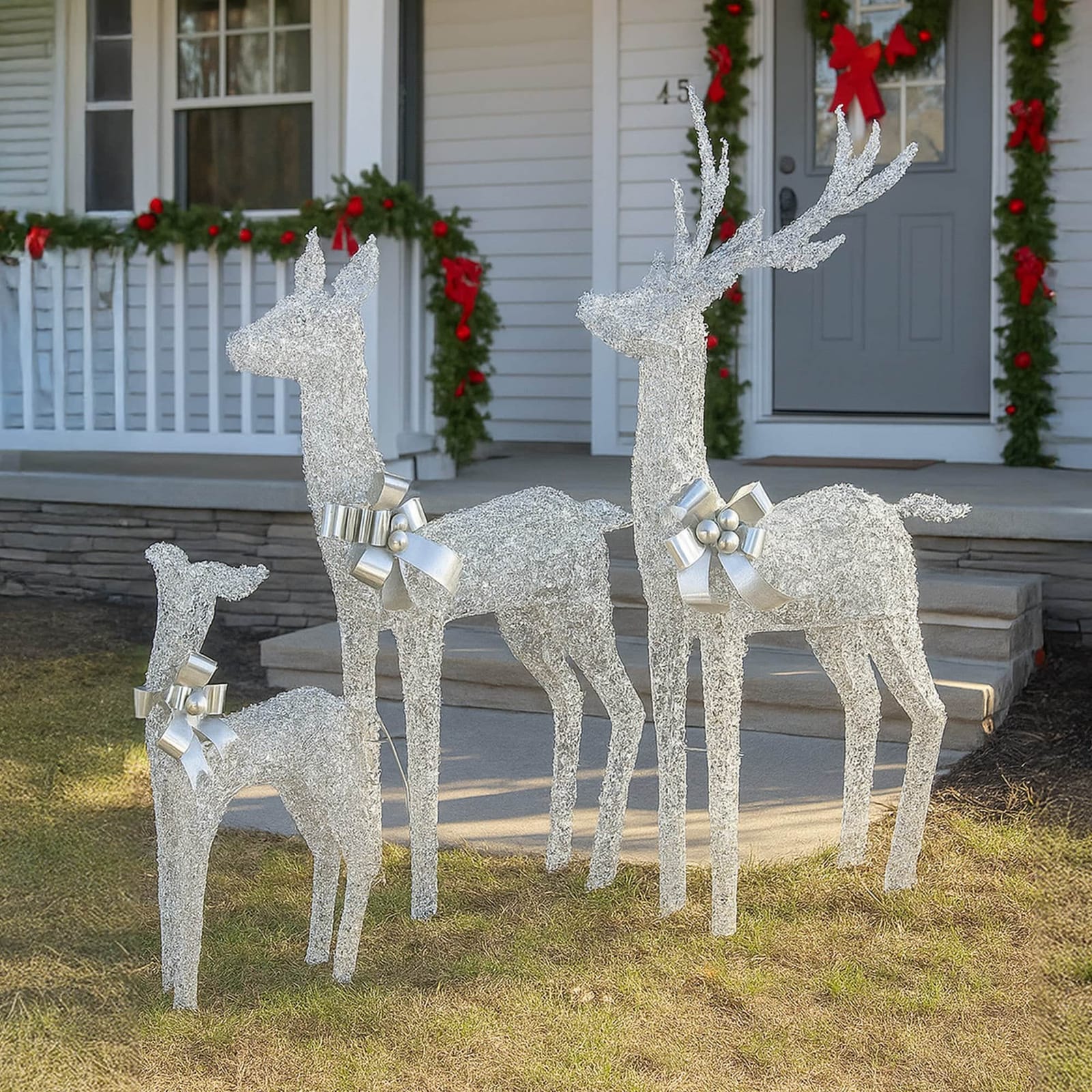 Christabelle 3-Piece Christmas Reindeer Display Set - photo 10