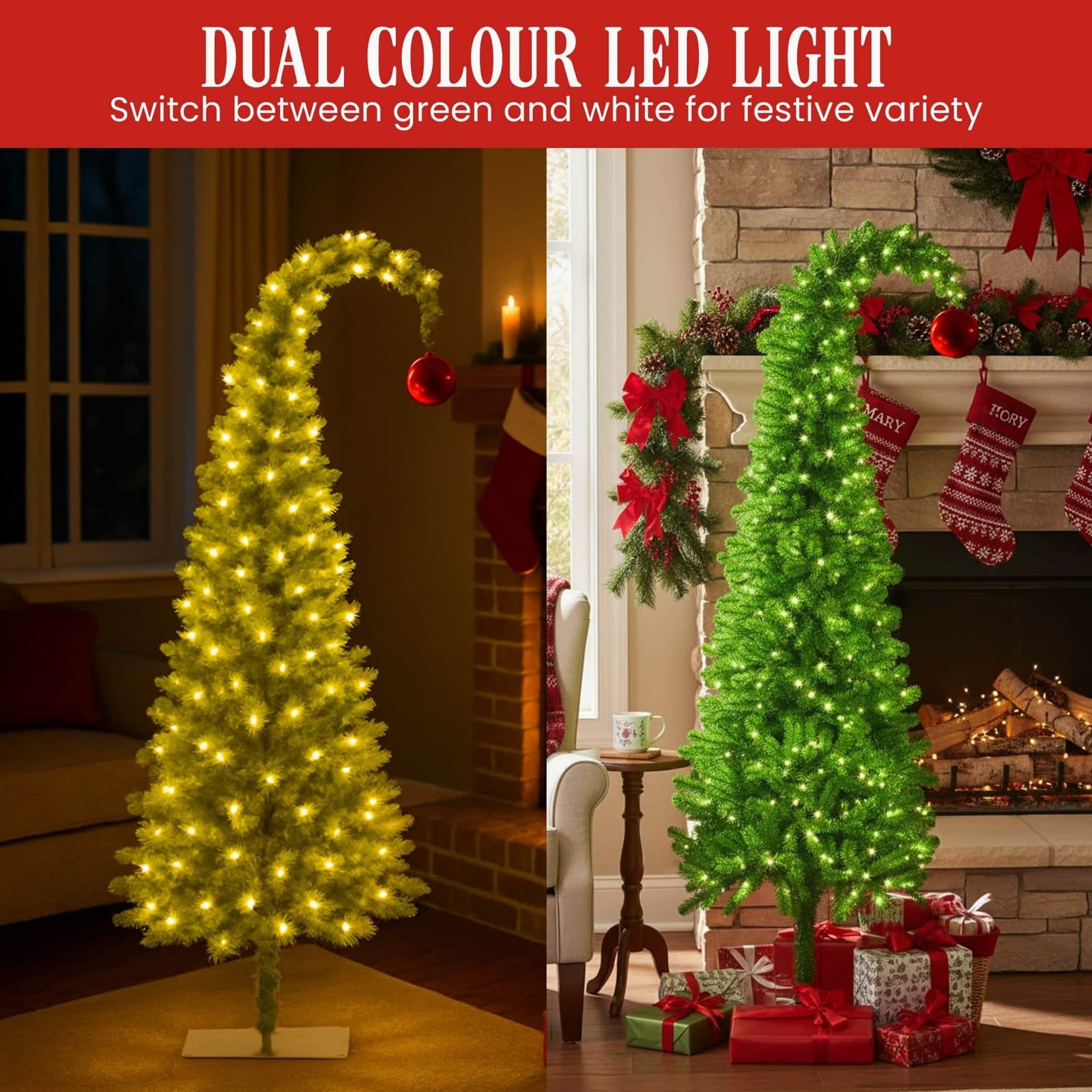 Christabelle 4ft Christmas Gremlin Tree with LED Lights - photo 11
