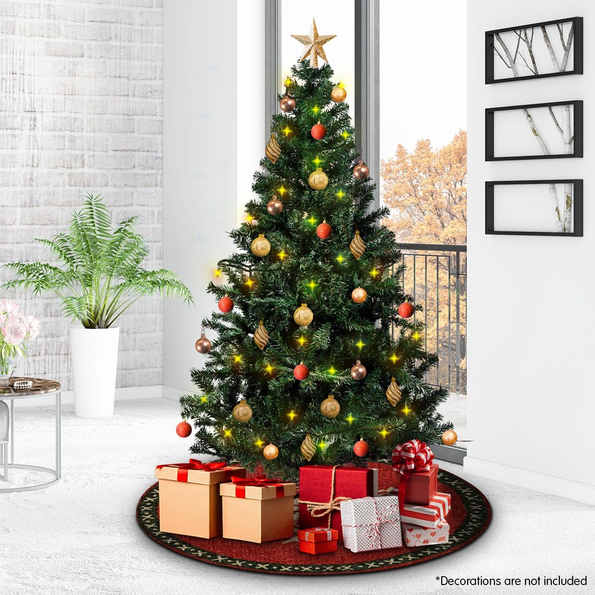 Christabelle Green Artificial Christmas Tree 2.4M - 1500 Tips