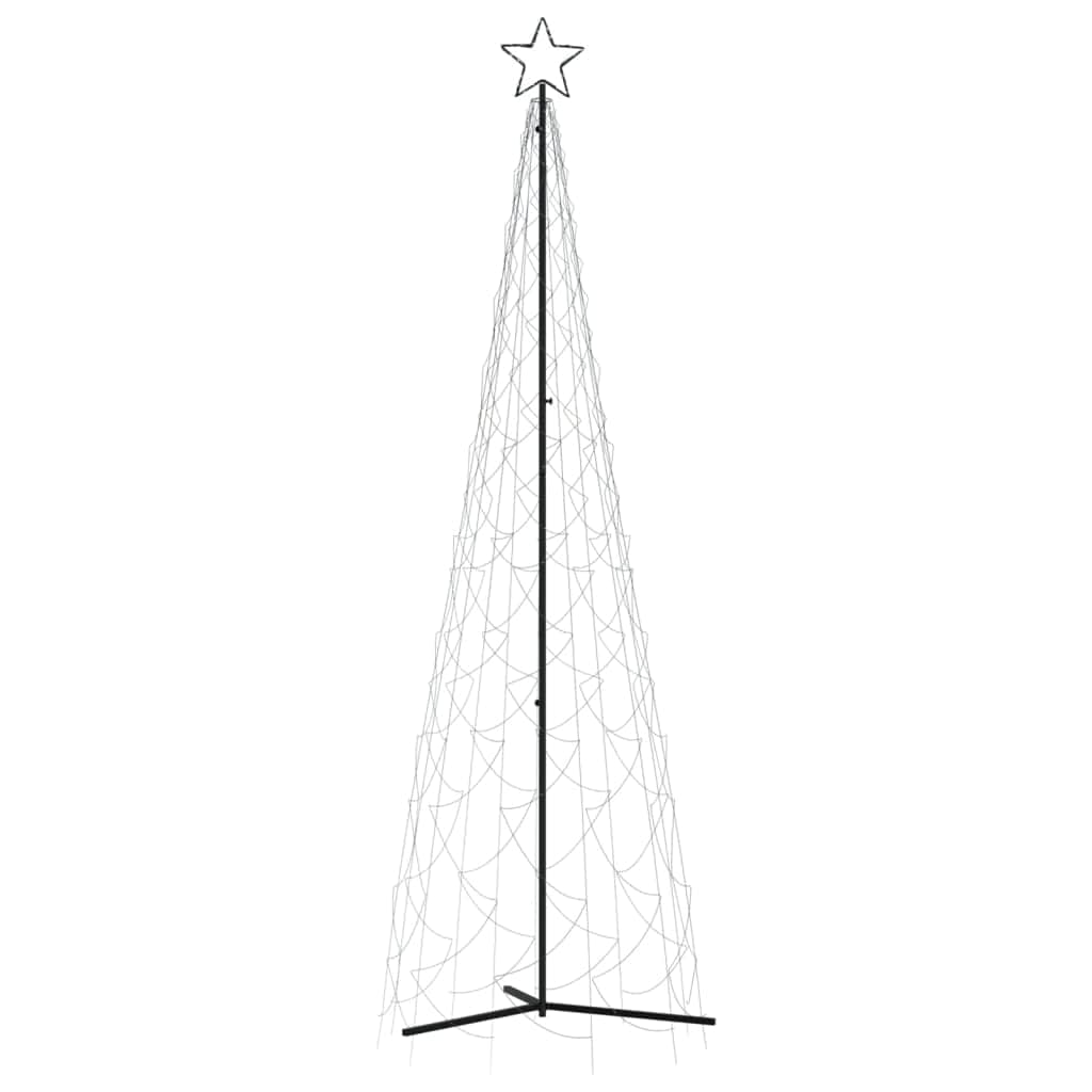 Christmas Cone Tree Cold White 500 LEDs