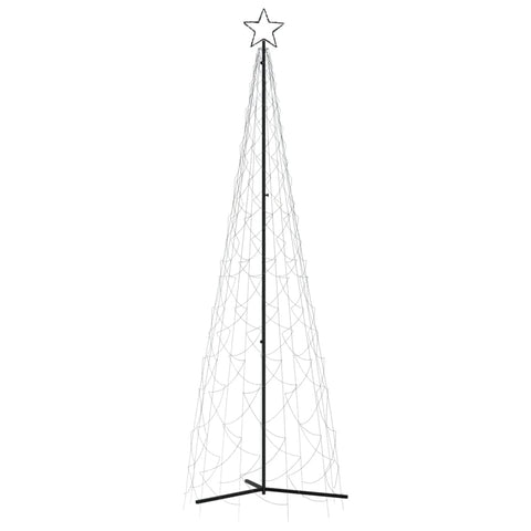 Christmas Cone Tree Cold White 500 LEDs