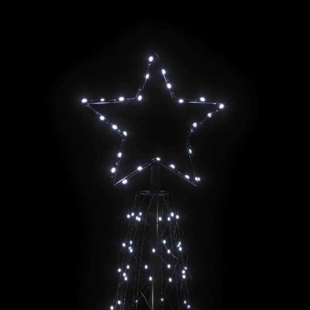 Christmas Cone Tree Cold White 500 LEDs