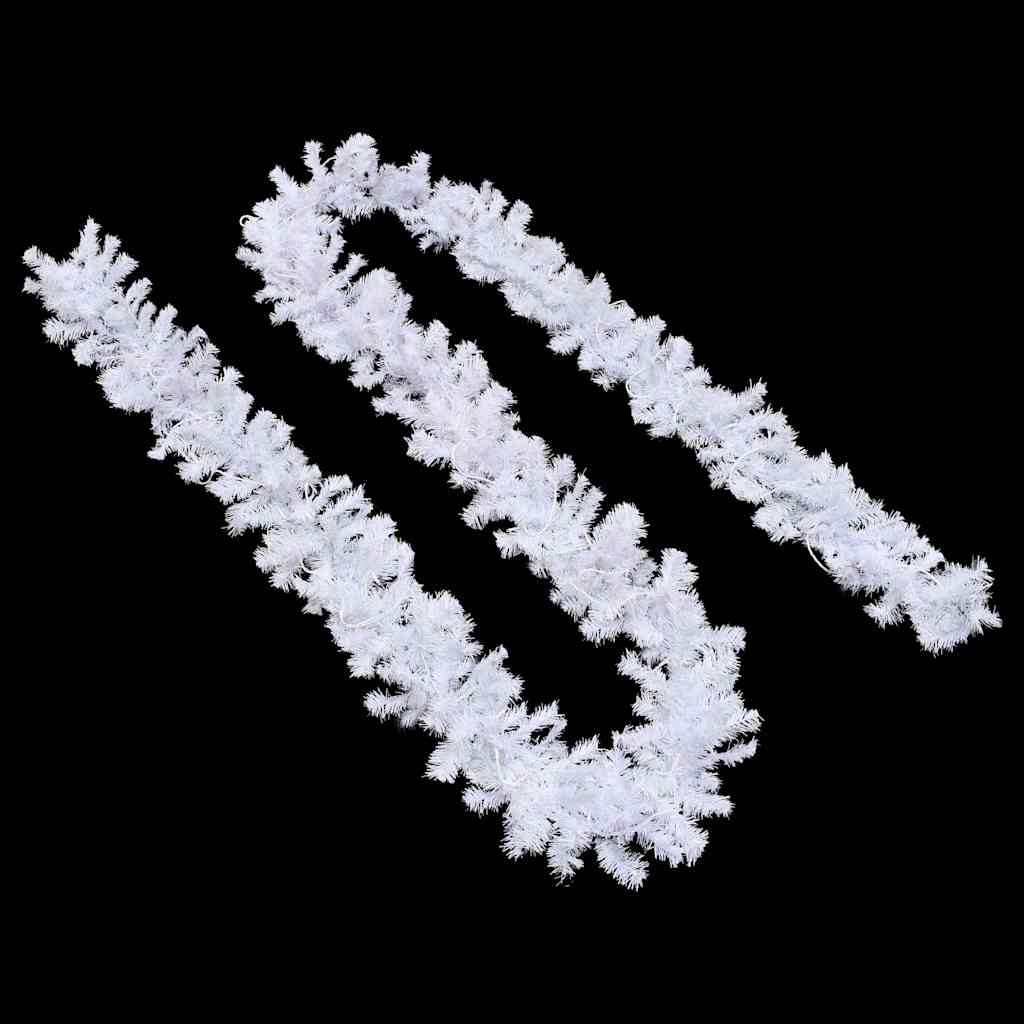 Christmas Garland with LED Lights 5 m White - Simple deals