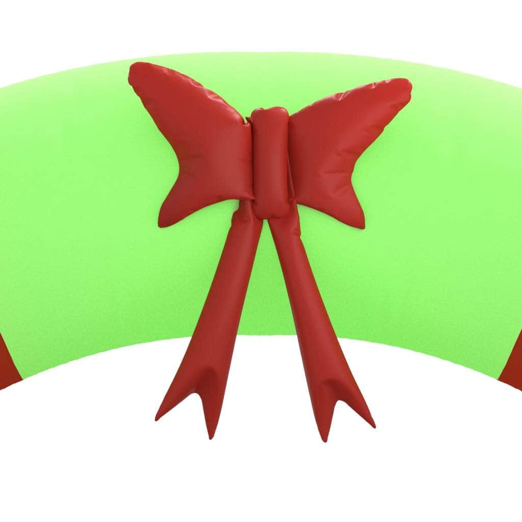 Christmas Inflatable Santa & Snowman with Christmas Lighting