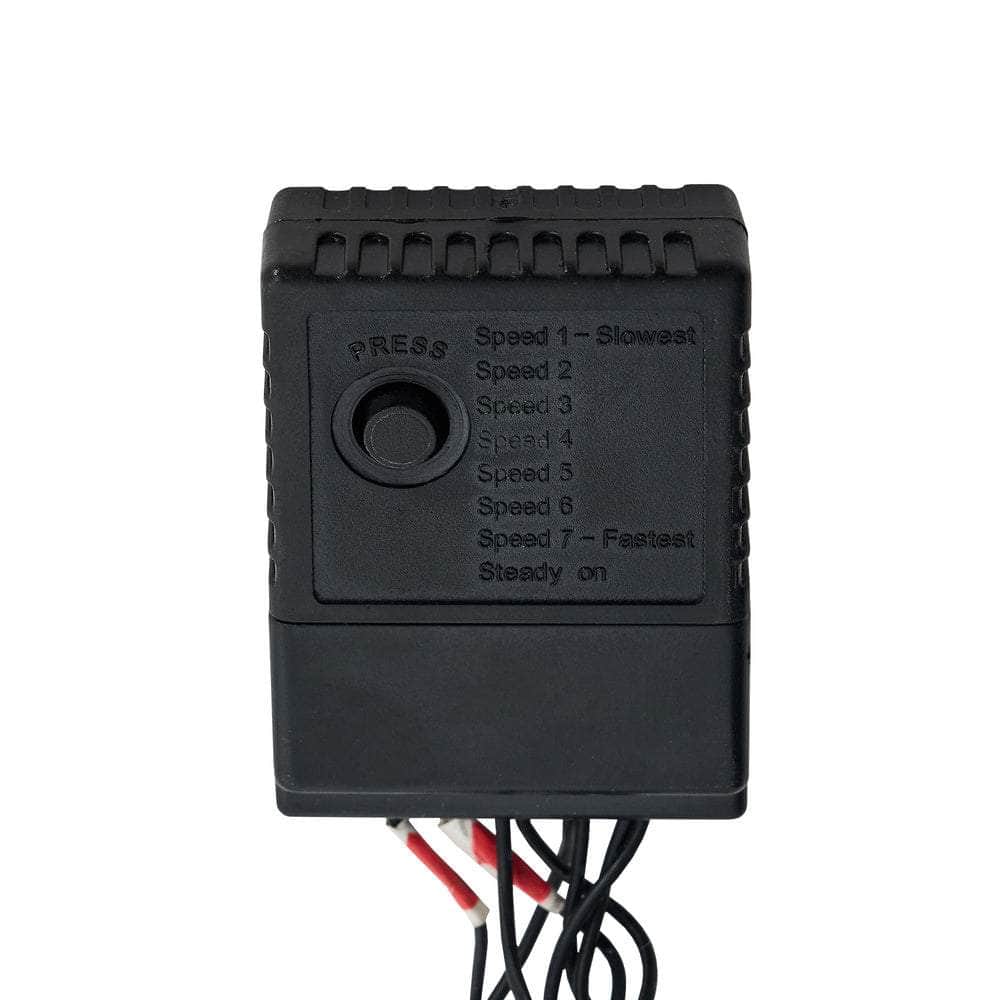 Christmas Light LED Motif Rope Lights Santa Riding 4 Reindeer