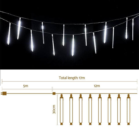 Christmas Lights 960 LED 12M Shower Light Icicle Falling Metor